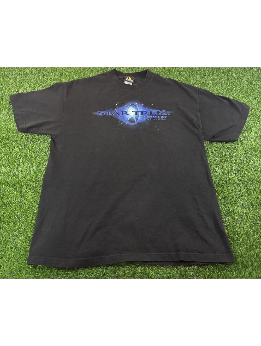 Y2K Star Trek Las Vegas Hilton T-Shirt Mens XL